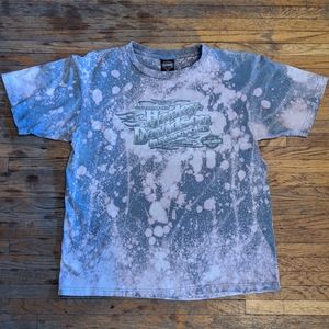 Vintage Tie Dye Harley Davidson T-Shirt